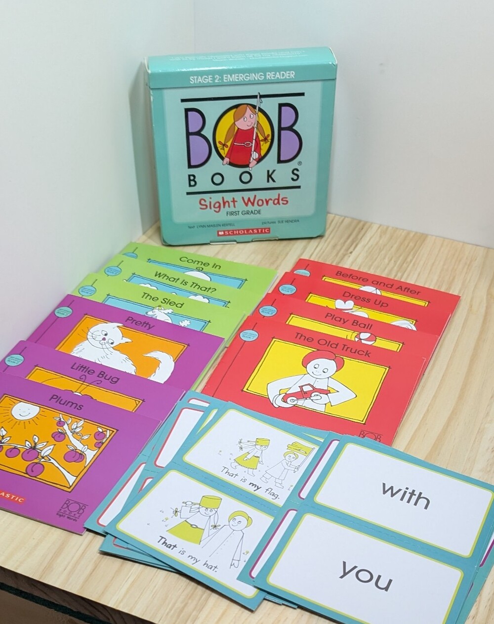 Bob Books Sight Words Stage 2 Emerging Reader Kindergarten Grade 1 *BINI